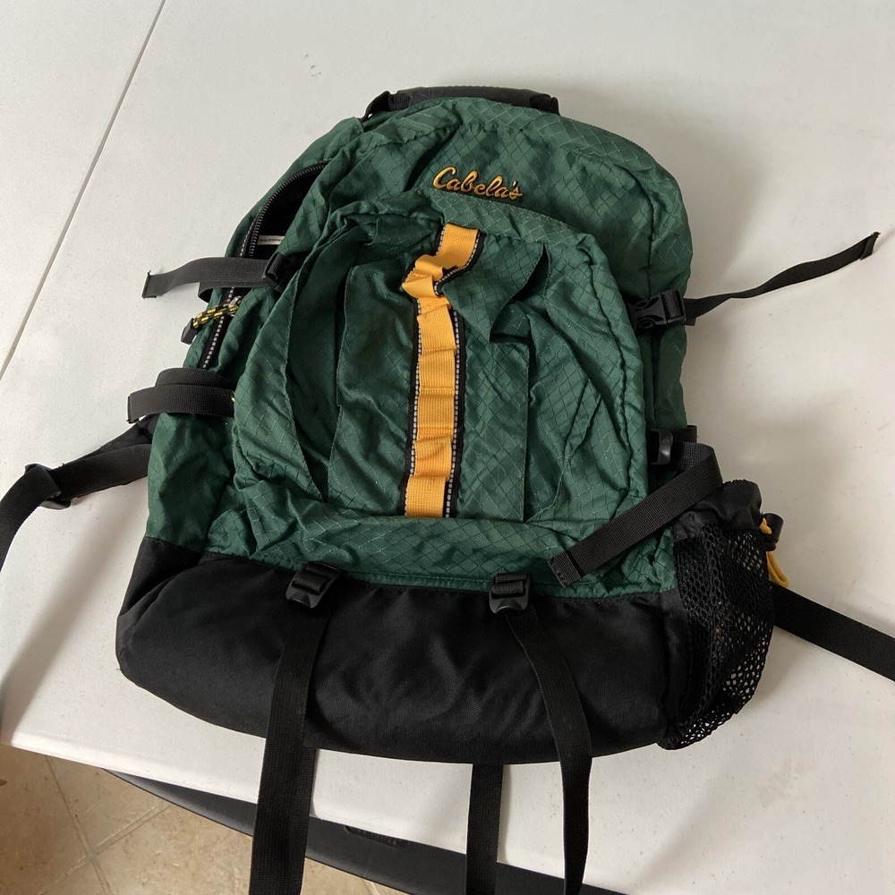 Cabelas Backpack Green School Bag